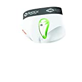 Shock Doctor 212 Core Support Brief with Protective Cup Boys Protective Underwear for Football Baseball Wrestling & Hockey, Athletic Support Jockstrap