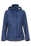 MARMOT Women's Precip Eco Jacket | Classic, Breathable, Water-Resistant | Arctic Navy, Medium