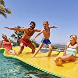 Outroad Water Floating Mat Water Floating Foam Pad for Lakes Lily Pad Beach Floatation Pad for Pools &Beach, Multiple Size, 12'x6' Yellow