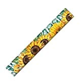 Funny Sun Flower Perforated Wooden Ruler, Funny Office Decoration, for School, , Studio,Office, Gift for Women, Men, Student
