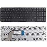 TLBTEK Replacement Keyboard with Frame Compatible with HP Pavilio 15-f 15-g 15-r 15-e 15-f387wm 15-d035dx 15-f233wm 15-f272wm 15-f010wm 15-n290nr 15-e 15-f222wm 15-f271wm US Layout