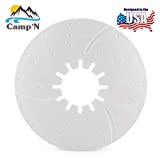 Camp'N Fifth Wheel Hitch Lube Plate - 10" Ultra Low Friction Lube Disc