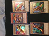 YuGiOh Exodia the Forbidden One Full Card Set Yugi Legendary Decks Set Ultra Rare