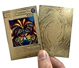 Exodia The Forbidden One Gold Metal Yugioh Card