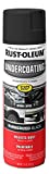 Rust-Oleum 248657 Rubberized Undercoating Spray, 15 oz, Black