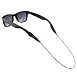 Cablz Original Eyewear Retainer | Black Stainless Cable Eyewear Retainer Strap, Multiple Sizes (14 Inches (XL End)