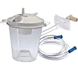 Canister 800CC Float lid with Bacterial Filter, Tubing, Connector Elbow