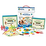 Learning Resources All Ready for Preschool Readiness Kit - 60 Activities Set, Ages 3+, Kindergartner Preparation Kit, Preschool Homeschool, Preschool Curriculum Kit