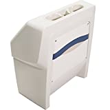 DeckMate Premium Pontoon Boat Console (Ivory/Blue/Tan)