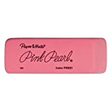 Paper Mate 70502 Pink Pearl Eraser, Medium, 3/Pack