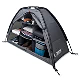 CAMPYRE - Tent & RV Camping Organizer with Zippered Flap, 9-Shelf Storage. Tent Organizer, RV Shoe Organizer, Dining Tent Organizer. Organize Any Other Camp Gear/Accessories (Patented - Licensed)