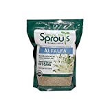 Nature Jims Alfalfa Sprout Seeds  16 Oz Organic Sprouting Seeds  Non-GMO Premium Alfalfa Seeds  Resealable Bag for Longer Freshness  Rich in Vitamins, Minerals, Fiber