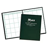 Ward 18 Lesson Plan Book, Wirebound, 8 Class Periods/Day, 11 x 8-1/2, 100 Pages, Green (HUB18)