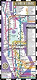 Streetwise Manhattan Bus Subway Map - Laminated Subway & Bus Map of Manhattan, New York (Michelin Streetwise Maps)