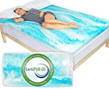 Xtra-Comfort Memory Foam Mattress Topper (Twin XL) - 3 Inch Thick Gel Bed Pad - Soft Sleeping Pillow Top for RV Camping & Dorm - Egg Crate Alternative Luxury Sleep Layer - CertiPUR-US Certified