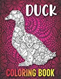 Duck Coloring Book: 40 Intricate Duck Coloring Pages with Beautiful Patterns to Release Stress after Stressful Working Hours, Duck Gifts for Women