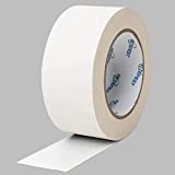 White Gaffer Tape 2" Heavy Duty 30 Yards, Professional Grade Gaffers Tape White, Non-Reflective, No Residue, Hand Tear, Self-Adhesive by Fetefest, Multiple Purposes (White, 2 inches x 30 Yards)