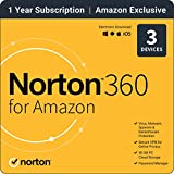 Norton 360 for Amazon 2022 Antivirus software for up to 3 Devices with Auto Renewal