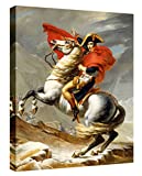 Eliteart- Napoleon Crossing the Alps By Jacques-Louis DavidOil Painting Reproduction Giclee Wall Art Canvas Prints