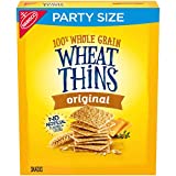 Wheat Thins Original Whole Grain Wheat Crackers, Party Size, 20 oz Box