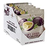 Amphora Soft Dried Passion Fruit Healthy Snack Fruits Vegan Kosher Gluten Free 3.5 Oz Each (Pack of 6)