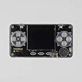 TRIMUI Handheld Game Console, Mini Game Player with 6000+ Classical Games and 2.0-Inch IPS Screen, Portable Video Game Console with Rechargeable Battery (Dark Grey Back+Black PCB)