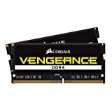 Corsair Vengeance Performance SODIMM Memory 32GB (2x16GB) DDR4 3200MHz CL22 Unbuffered for 8th Generation or Newer Intel Core i7, and AMD Ryzen 4000 Series Notebooks