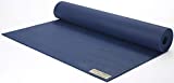 JadeYoga Fusion Mat - Fitness & Exercise Mats for Home Workout, Comfortable & Sturdy Workout Mats for Home Gym, 68" Yoga Mat Thick, Non-Slip Workout Mat with Strong Grip - Midnight Blue Yoga Mats