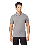 32 DEGREES Men's Cool Classic Polo| Slim Fit | Moisture Wicking | 4-Way Stretch |Golf | Tennis, Grey Heather, X-Large
