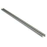 2Pcs Linear Bearing Rod 10mm x 600mm Bearing Steel Cylinder Rail Linear Optical Axis G6 Precision Diameter 10mm Length 23.6 inch(600mm)