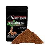 He Shou Wu 10: 1 Extract Powder (100g) - Polygonum multiflorum - 10:1 Reflux Extraction Process - Traditionally Prepared from Mature 4-year-old Roots