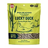 Polkadog Lucky Duck Dog Training Treats  All-Natural Bits, Pet Treats for Kittens, Puppies  Bite-Sized, Crunchy Snack for Dogs, Cats  Grain Free  8 oz.