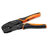 Wirefy Crimping Tool For Insulated Electrical Connectors - Ratcheting Wire Crimper - Crimping Pliers - Ratchet Terminal Crimper - Wire Crimp Tool 22-10 AWG