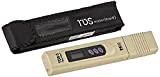 HM Digital TDS-3 Handheld TDS Meter With Carrying Case, 0 - 9990 ppm TDS Measurement Range, 1 ppm Resolution, +/- 2% Readout Accuracy