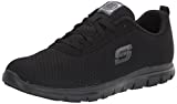 Skechers for Work Women's Ghenter Bronaugh Work and Food Service Shoe 8.5M, Black, 8.5 M US