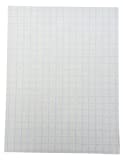 School Smart Double Sided Graph Paper, 8-1/2 x 11 Inches, 1/2 Inch Rule, White, Pack of 500 - 085279