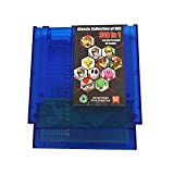 249in1 Classic Collection for Nes Multi Games Cartridge 8 Bit BlueTransparent +30 mini