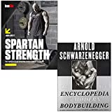 Spartan Strength By Jack Lovett & The New Encyclopedia of Modern Bodybuilding By Arnold Schwarzenegger 2 Books Collection Set