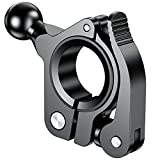 BRCOVAN Aluminum Alloy 17mm Ball Handlebar Mount, Quick Install & Release Handlebar Ball Base for Garmin GPS Mount & Bike Motorcycle Scooter ATV Phone Holder