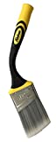 Richard 80833 Goose Neck Angular Paint Brush with Flexible Soft Grip Handle, 2-1/2"
