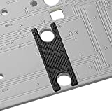 20pcs/Pack Mechanical Keyboard PCB Stabilizer Satellite Switch Film PTFE/Silica Gel Adjust The Big Keys 3M Adhesive (Black)