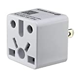 ROAD WARRIOR US Plug Adapter, Europe/UK/China/Australia/India Plug for USA Outlet, Does Not Convert Voltage RW111WH