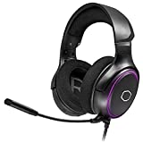 Cooler Master MH650 Gaming Headset with RGB Illumination, Virtual 7.1 Surround Sound, Omnidirectional Mic, and USB Connectivity