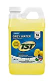 Camco TST Lemon Scent RV Grey Water Odor Control, Stops Sink Trap Odors, For Use In Drains, Sink Traps and Waste Vents, Treats up to 16 - 40 Gallon Holding Tanks (64 Ounce Bottle)