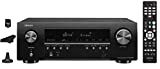 Denon - AVR-S540BT + Receiver, 5.2 Channel, 4K Ultra HD Audio and Video, Home Theater System, Built-in Bluetooth and USB - Black | Includes Kwalicable Micro SD Card & Cleaning Cloth