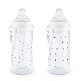 NUK Active Sippy Cup, 10 oz, 2 Pack, 12+ Months, Timeless Collection, Amazon Exclusive