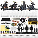 Romlon 4Pcs Liner and Shader Coil Machine Kit Professional for Beginers and Artists