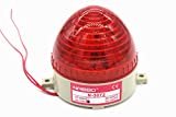 Nxtop AC 110V Red LED Warning Light Bulb Signal Tower Lamp N-3072 Steady Flash