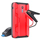 Audewdirect Car Jump Starter Portable Auto Battery Booster 1000A Peak (Up to 6.0L Gas or 4.5L Diesel Engine), 12V Car Jumper, Power Bank Power Pack with Dual USB Ports and Flashlight (Epower-146b)