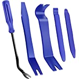 AXELECT 5 Pack Trim Removal Tool Kit, No Scratch Plastic Pry Tool Kit,Auto Trim Tool Kit Car Tools,Car Panel Door Window Tools Kit,Fastener Removal Interior Trim Tools
